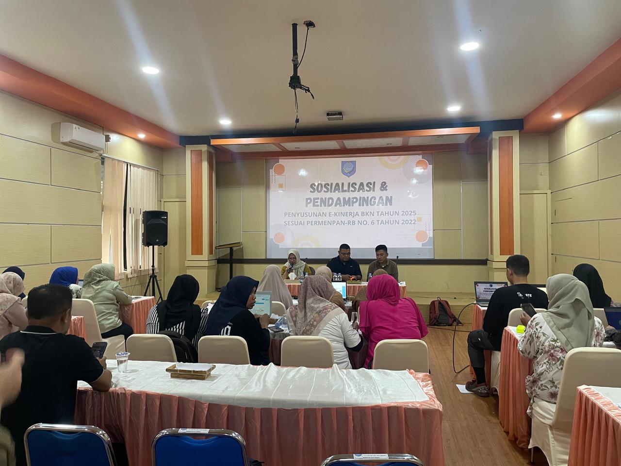 Sosialisasi SKP oleh BKPSDMD Ternate